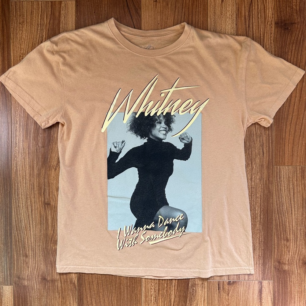 Whitney Houston I Wanna Dance With Somebody Men Medium T shirt